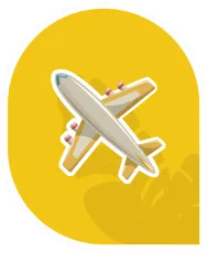 From the airport